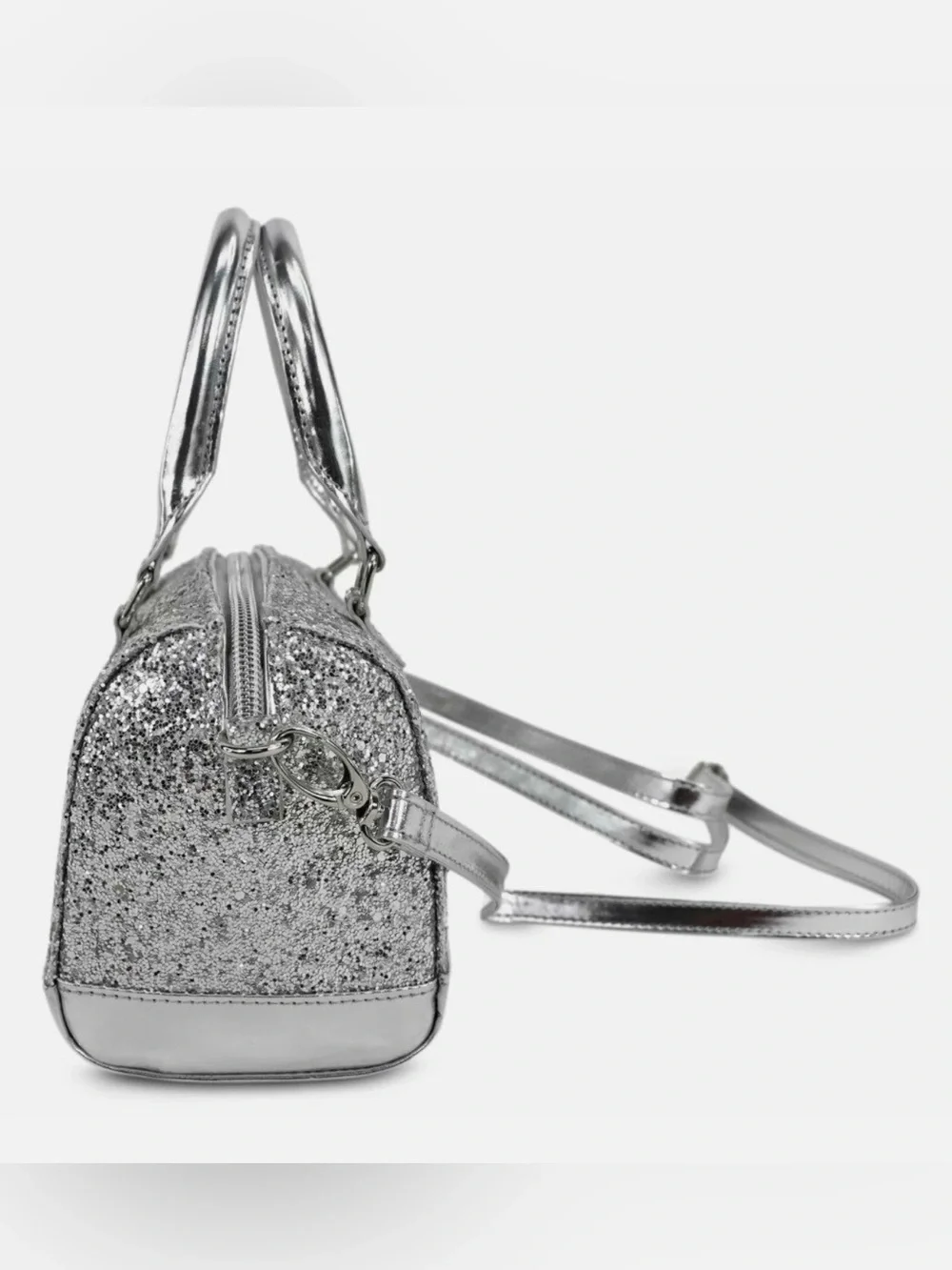 Disney Store Princess Silver Sequin Mini Handbag Crossbody
